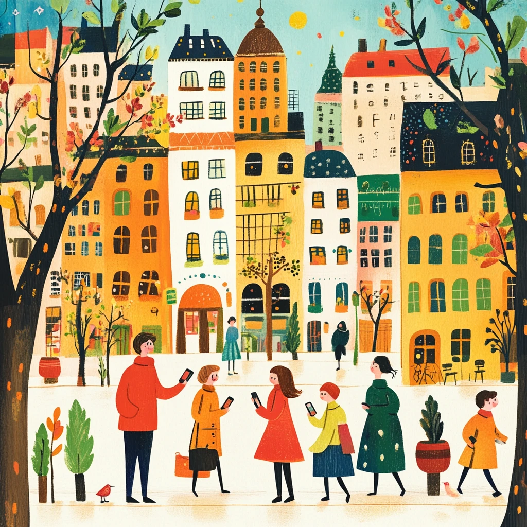 手机小城的日常