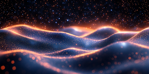 数字流线与点阵图