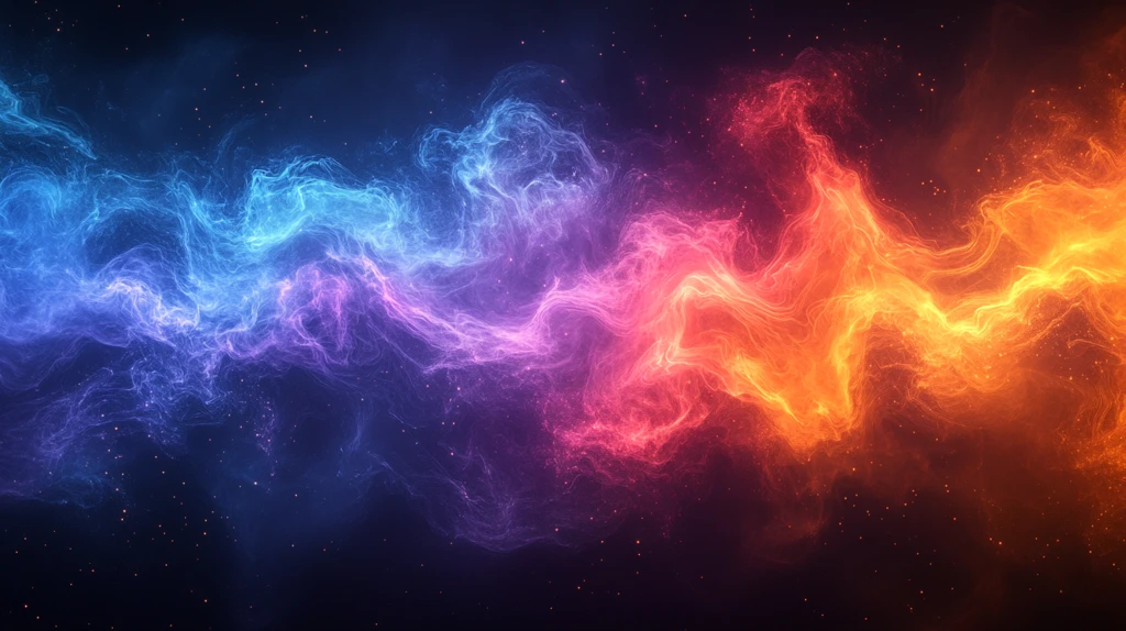 紫色烟雾电路能量