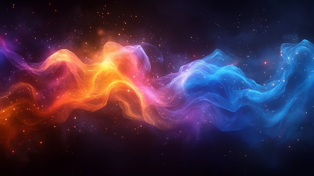 紫色烟雾电路能量