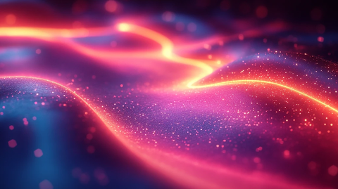 霓虹光效背景图