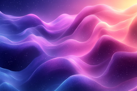 紫蓝渐变能量波纹