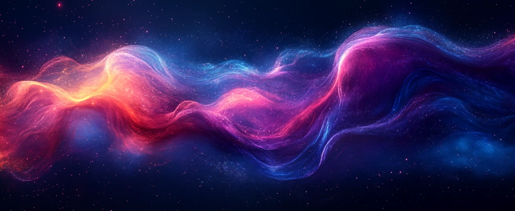 深蓝紫发丝映像