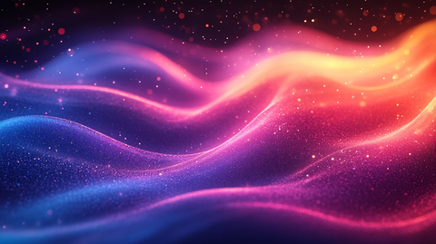 蓝紫粉光线条背景