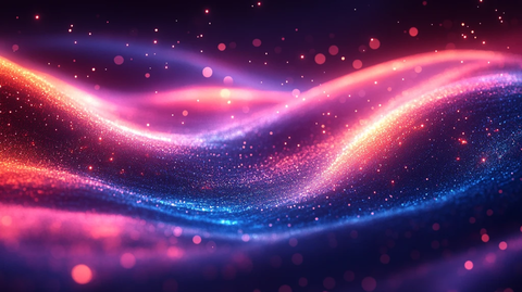 蓝紫粉光线条背景