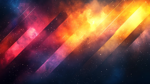 渐变几何网页横幅