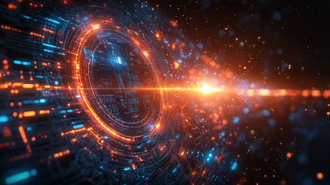 技术通信概念背景