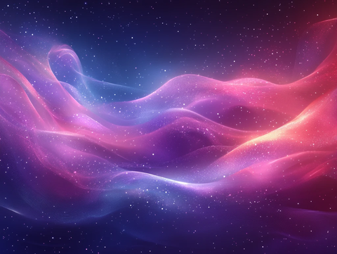 紫色蓝色光波背景
