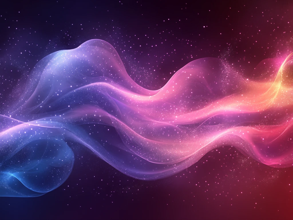 紫色蓝色光波背景