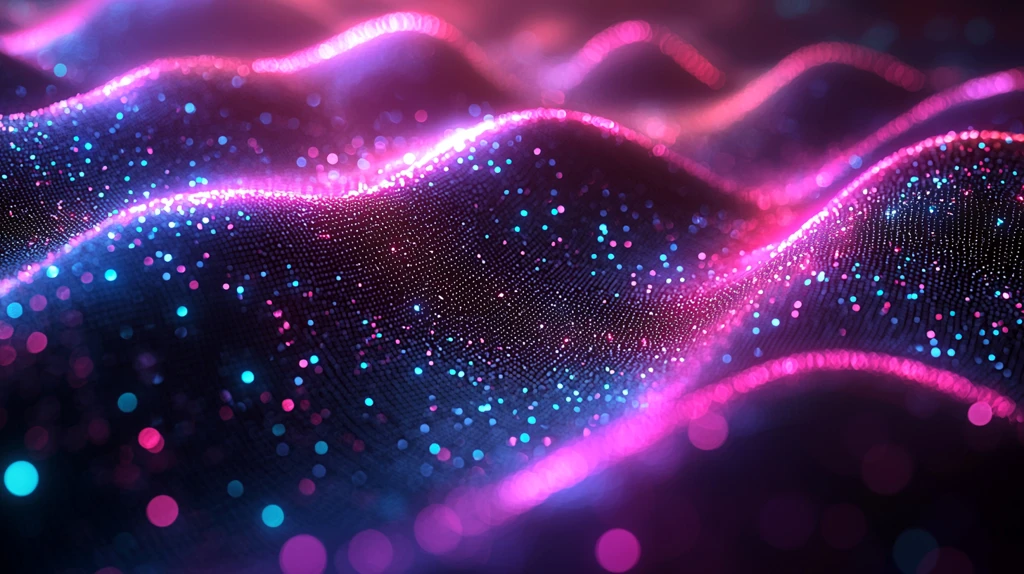 未来科技蓝紫光影