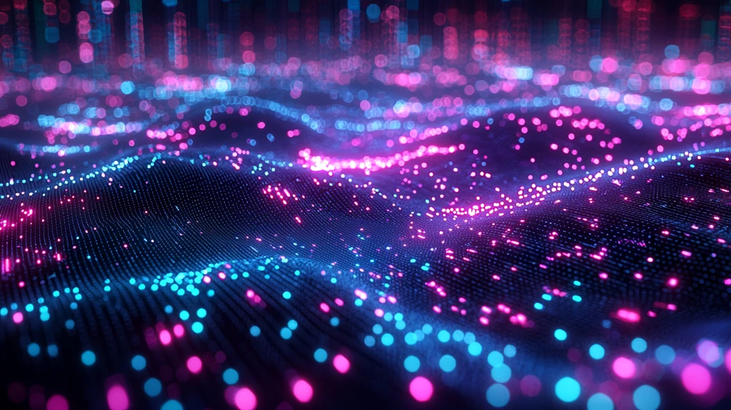 未来科技蓝紫光影