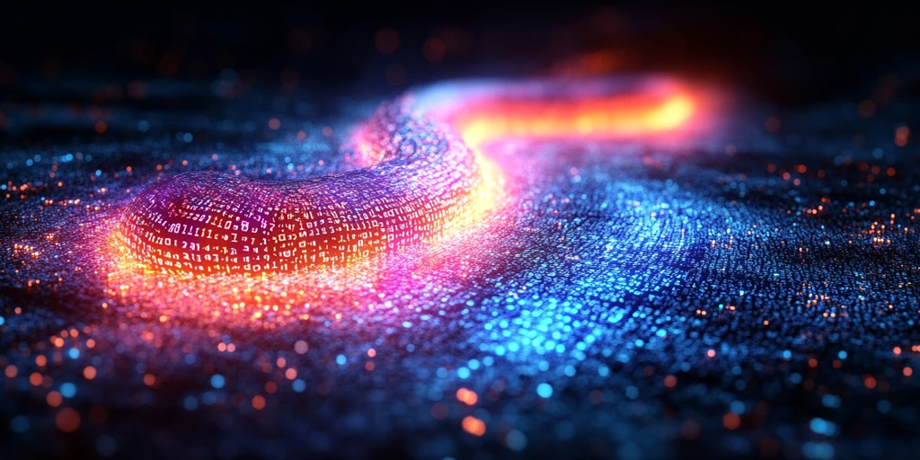 数据流向上传输