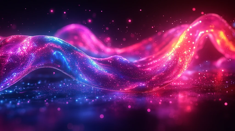 霓虹全息液体纹理