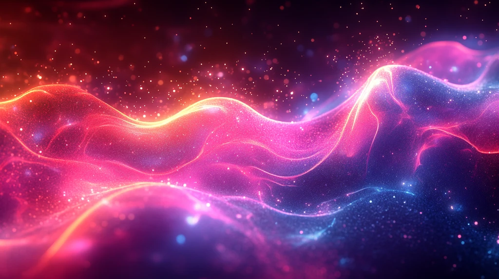 霓虹全息液体纹理