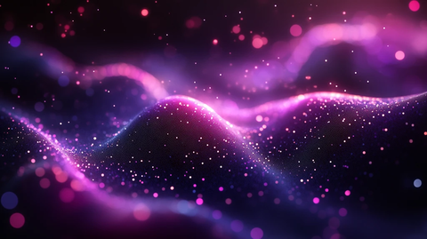 紫黑科技渐变背景