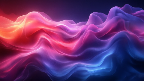 深紫霓虹蓝背景