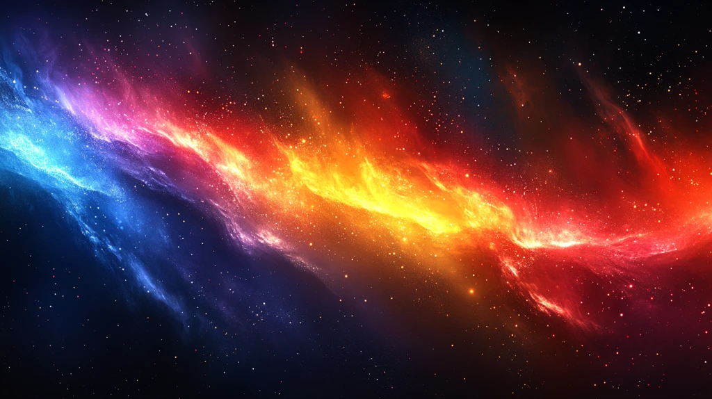 光影渐变国旗色