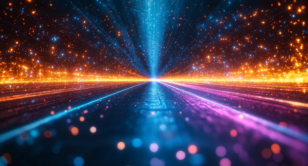 光速光线对称背景