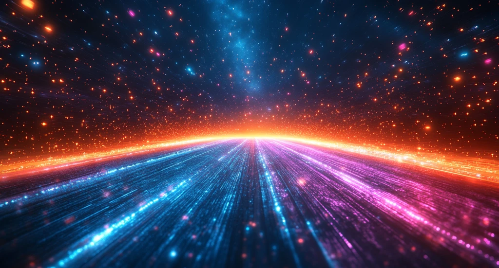 光速光线对称背景