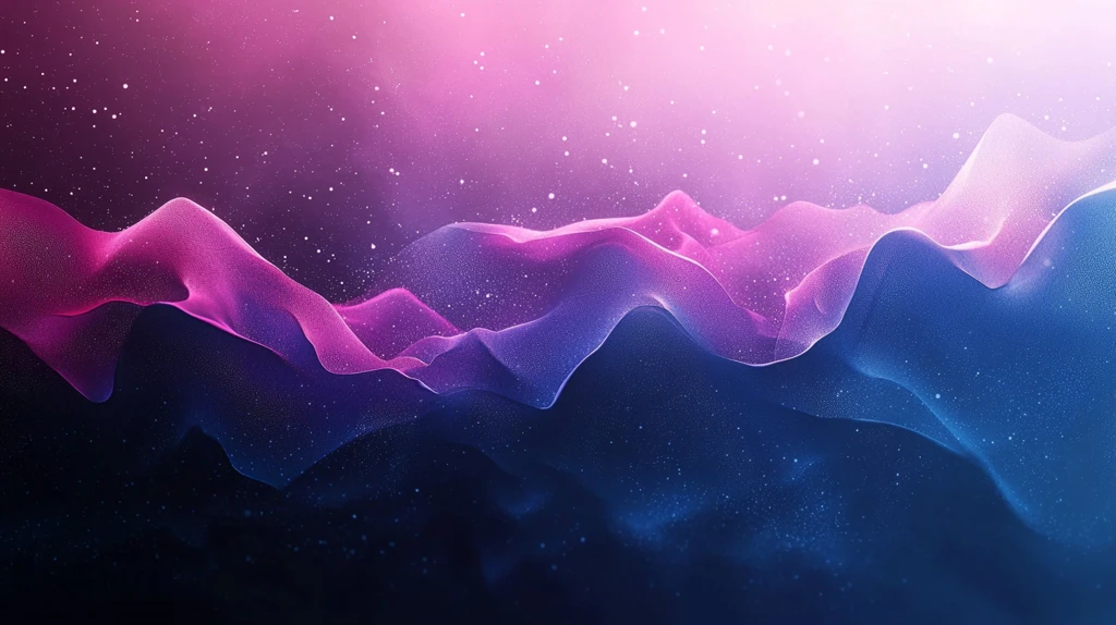 深紫蓝渐变抽象