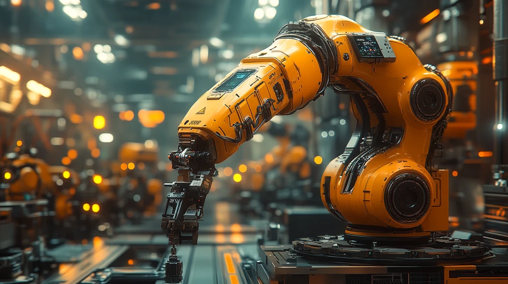 机械臂工作场景