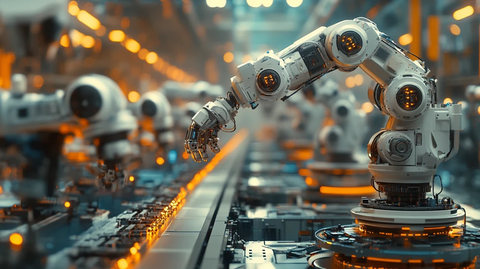 机器人工厂作业