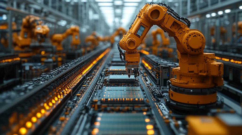 机械臂装配生产线