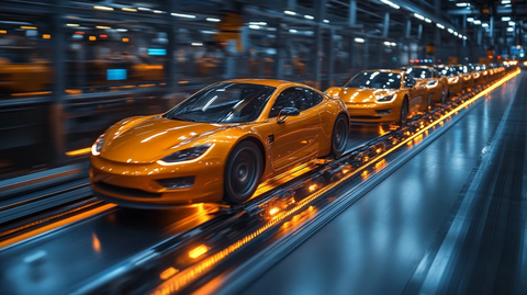 机器人手臂工厂工作