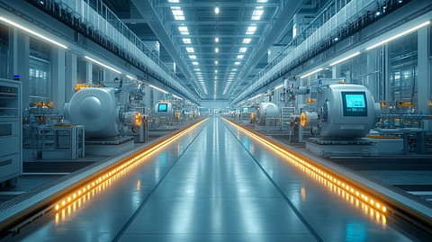 白色工厂与机器人