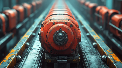 传动臂与传送带