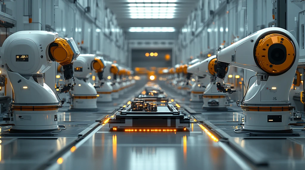 自动化工厂生产线