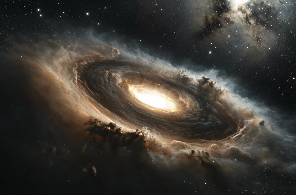 尘埃环与吸积盘