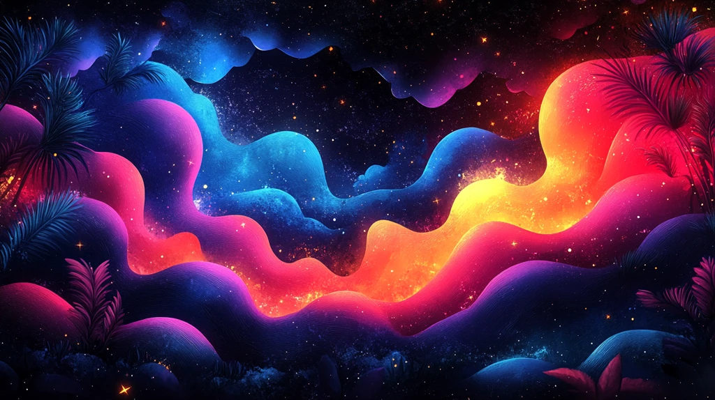 迪斯科俱乐部插画