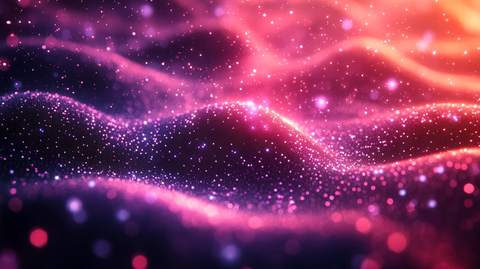 紫色灯光商业背景