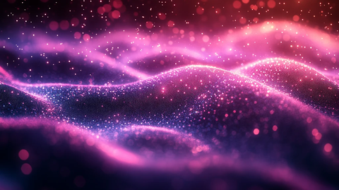 紫色灯光商业背景