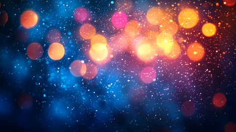 模糊背景光斑效果