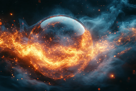 超级现代投影背景