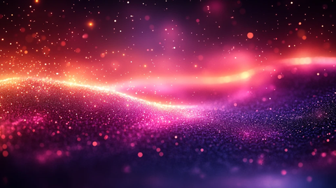 黑底霓虹光效设计