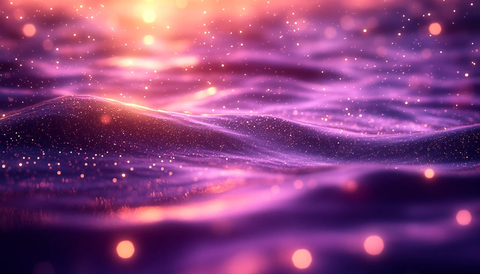 紫色星光波纹