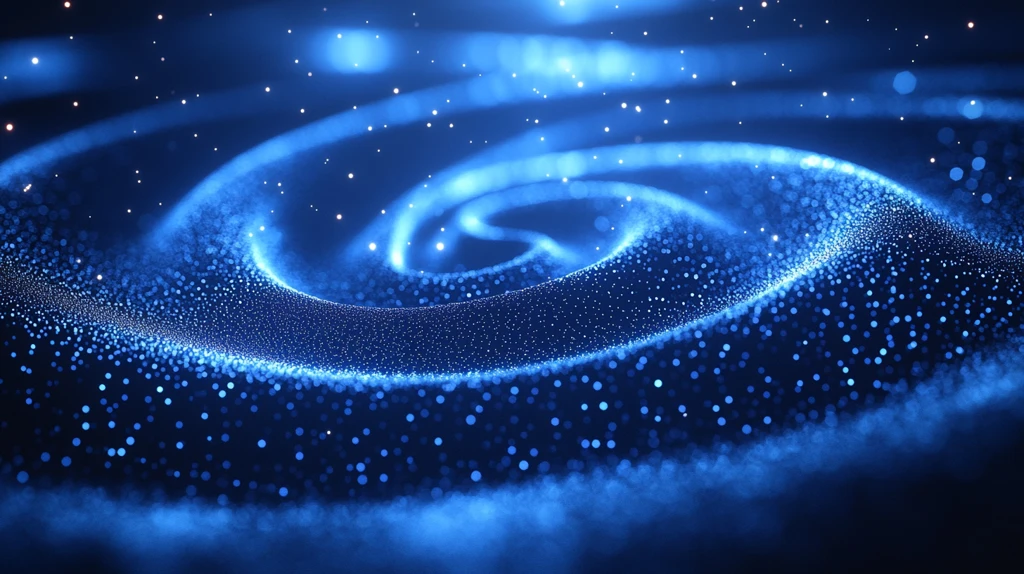 蓝色网络圆环背景