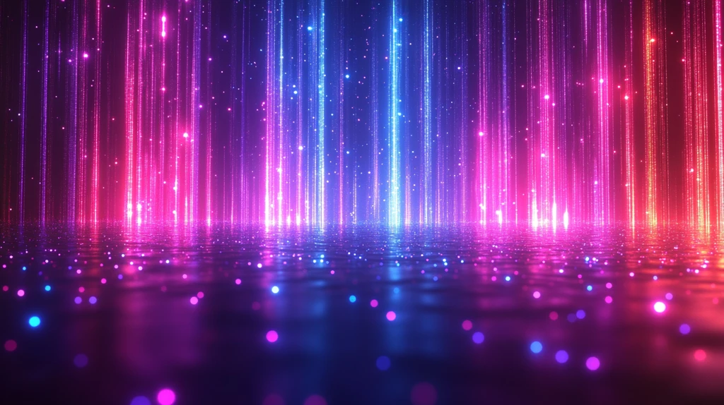 蓝紫光纹科技背景