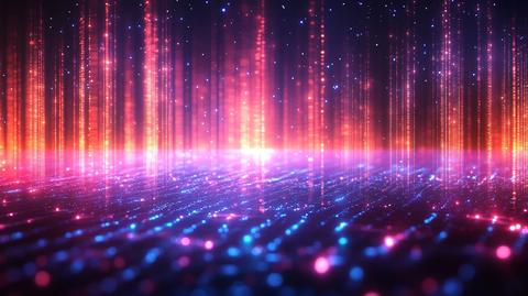 蓝紫光纹科技背景