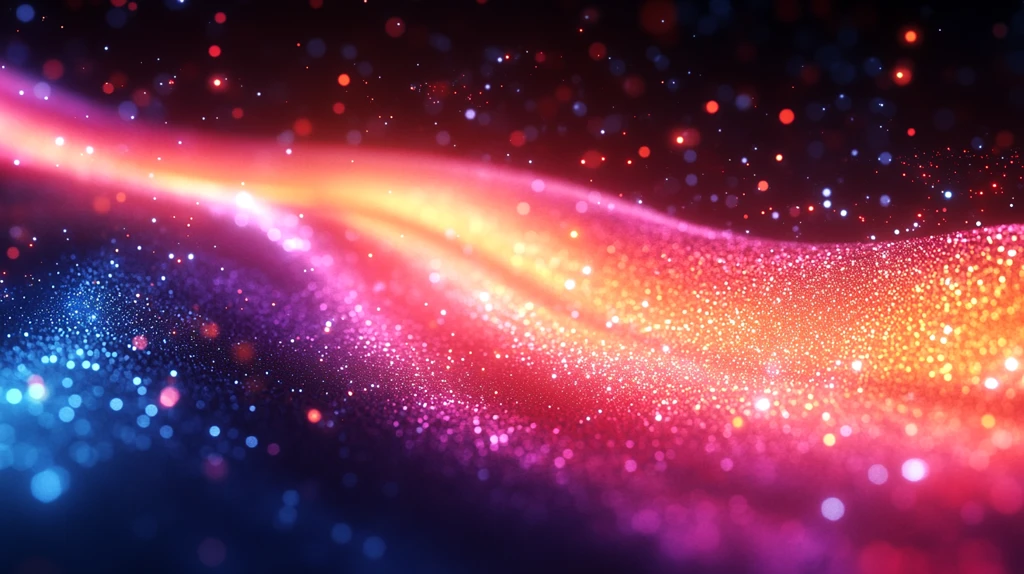 光纤线条科技背景