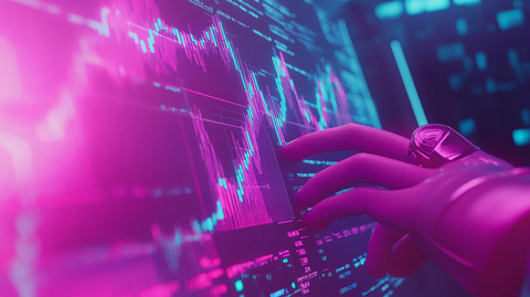 加密交易多层图表