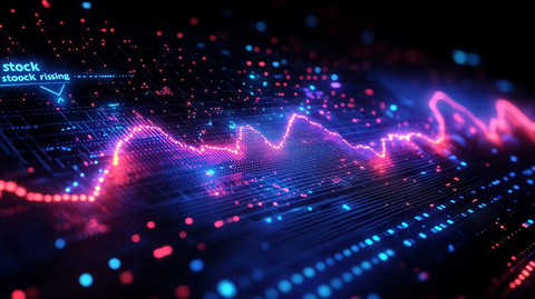 股票市场增长图