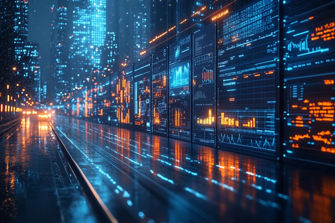 数据浮板连接城市