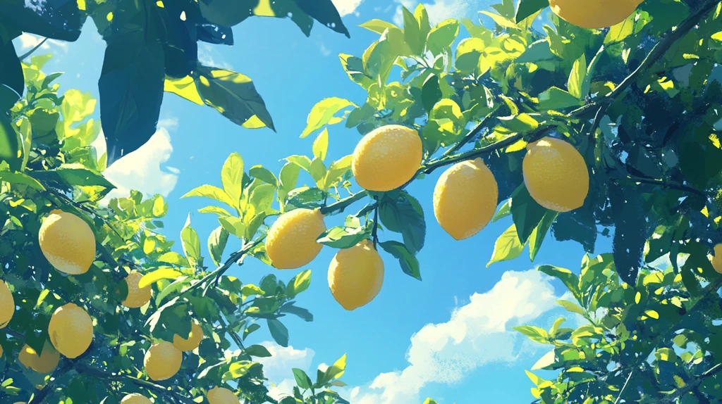柠檬树壁纸