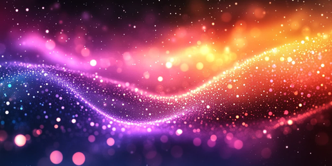 橙紫粉色渐变背景