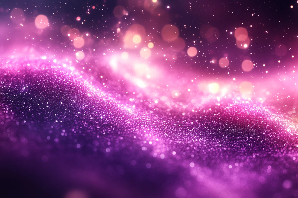 紫色背景白形状