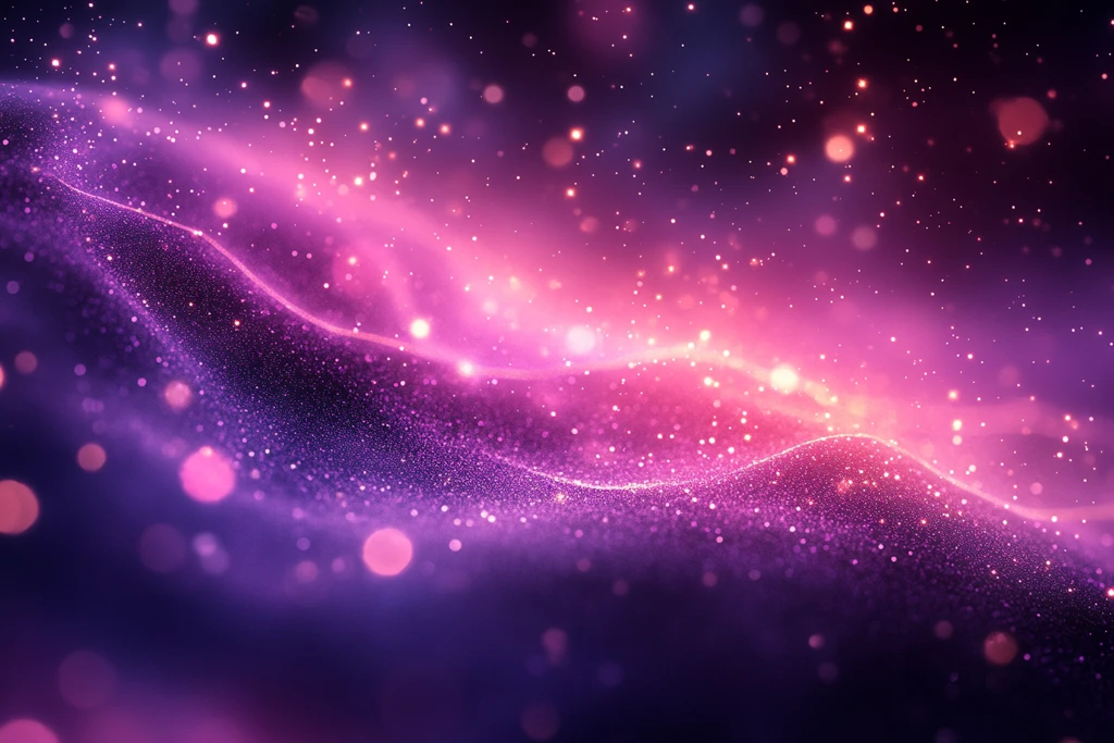 紫色背景白形状